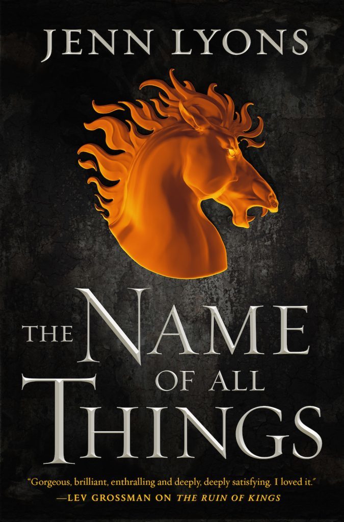 Book Review: The Name of All Things by Jenn Lyons (fantasy)